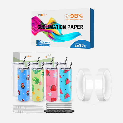 Tumbler & Sublimation Paper Bundle